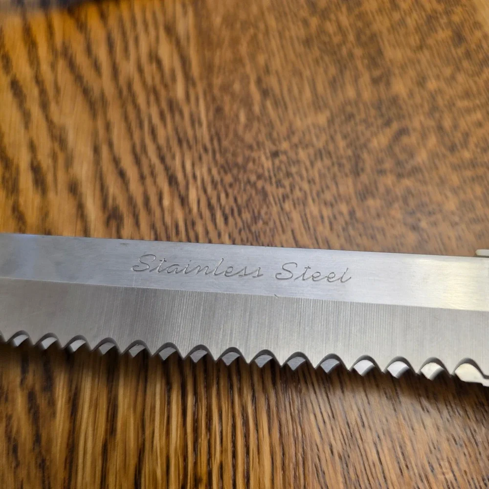 Vintage General Electric Custom Electric Slicing Knife EK15 Avocado Green Box